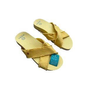 Vionic Boardwalk Panama Sandals Sun Yellow ( 10 )